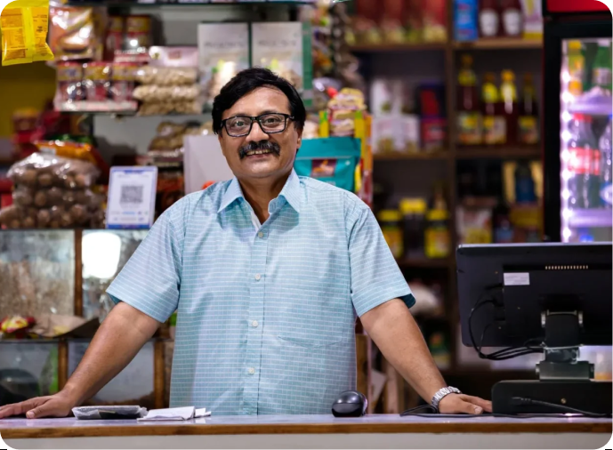 RetailWhizz grocery billing software with weighing scale integration and multi-payment support for Indian kirana stores