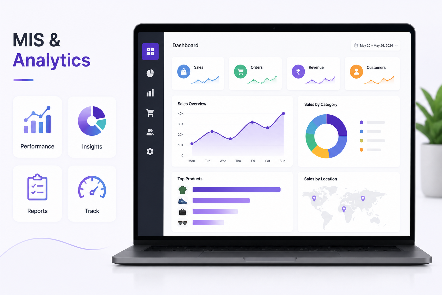 Retail business intelligence and MIS reporting software