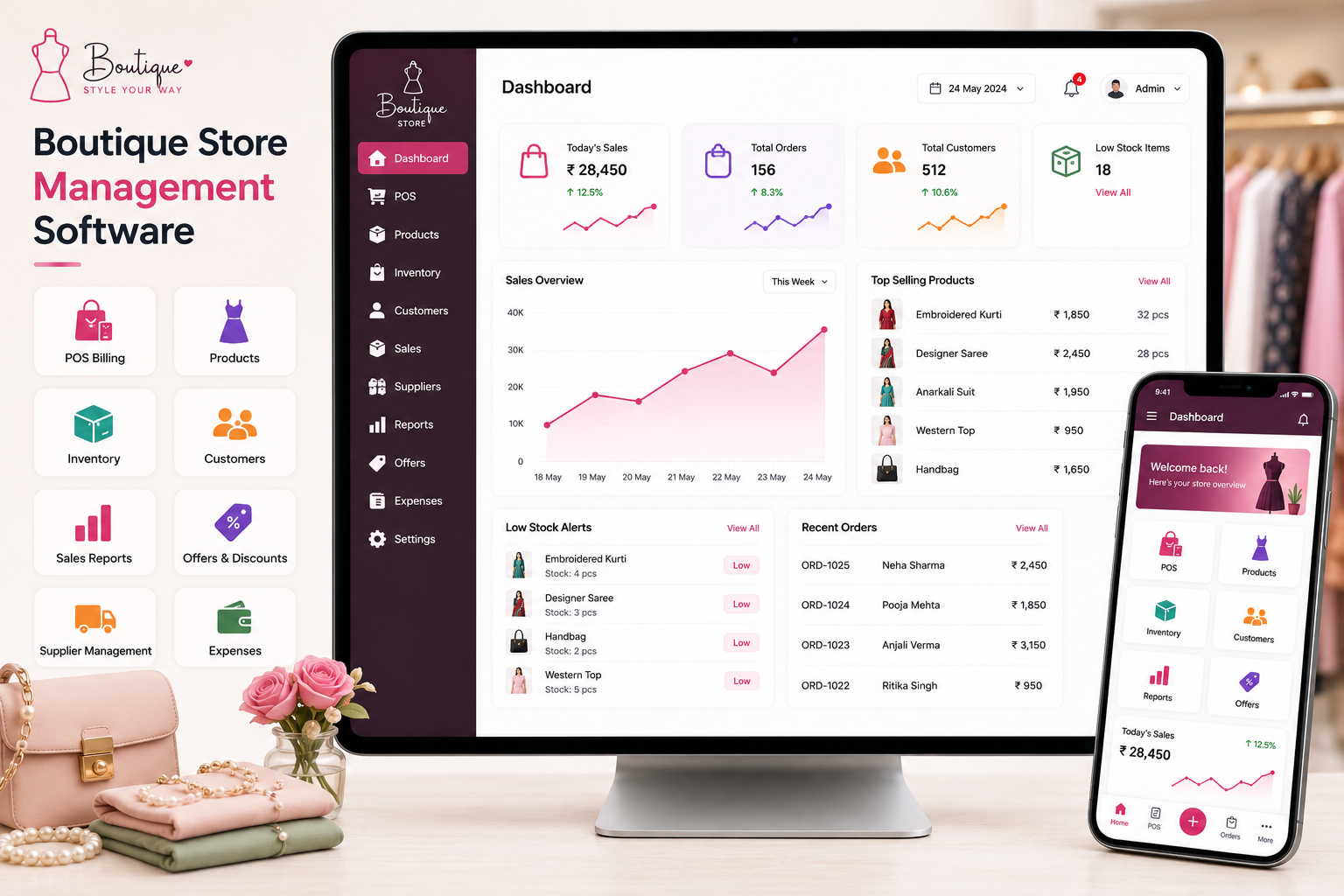 Boutique store management software