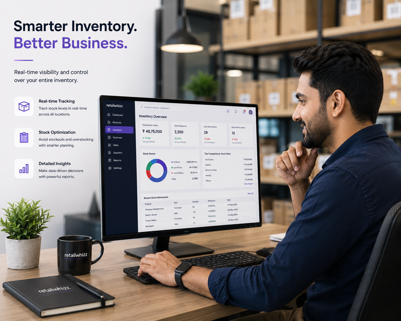 Retail inventory management software for Indian stores